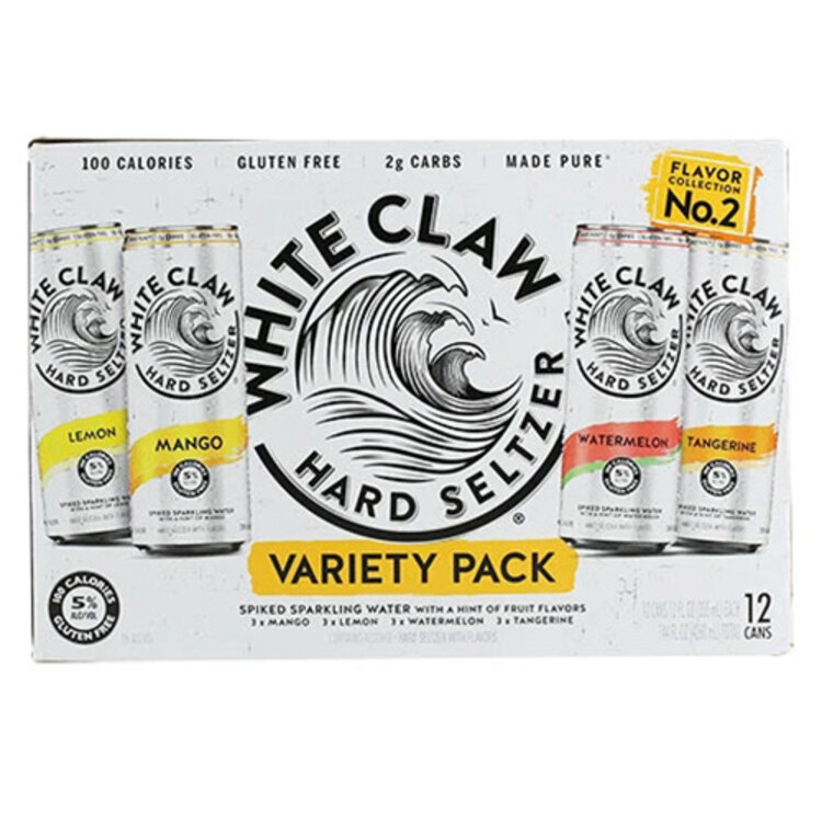 White Claw Hard Seltzer Variety 12-Pack