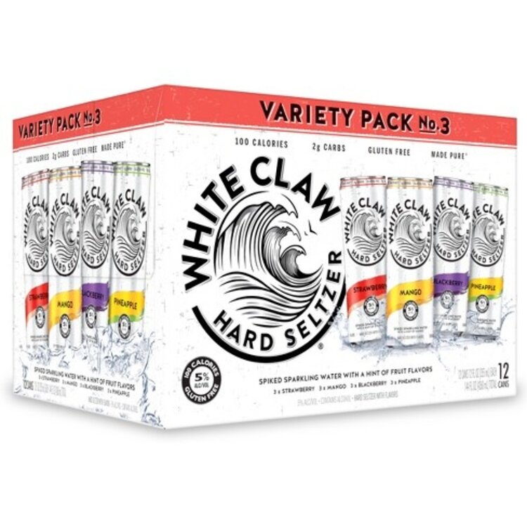 White Claw Hard Seltzer Variety 12-Pack