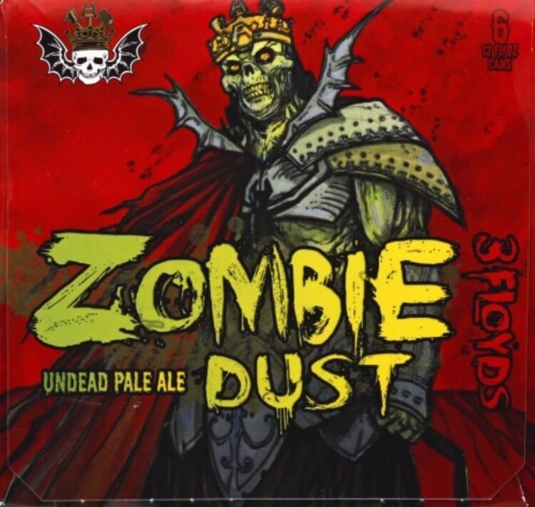 3 Floyds Brewing Zombie Dust Undead Pale Ale 6-Pack