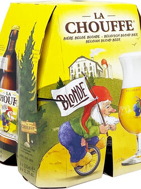 D'Achouffe La Chouffe Blonde 4-Pack