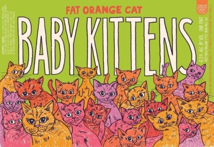 Fat Orange Cat Baby Kittens IPA