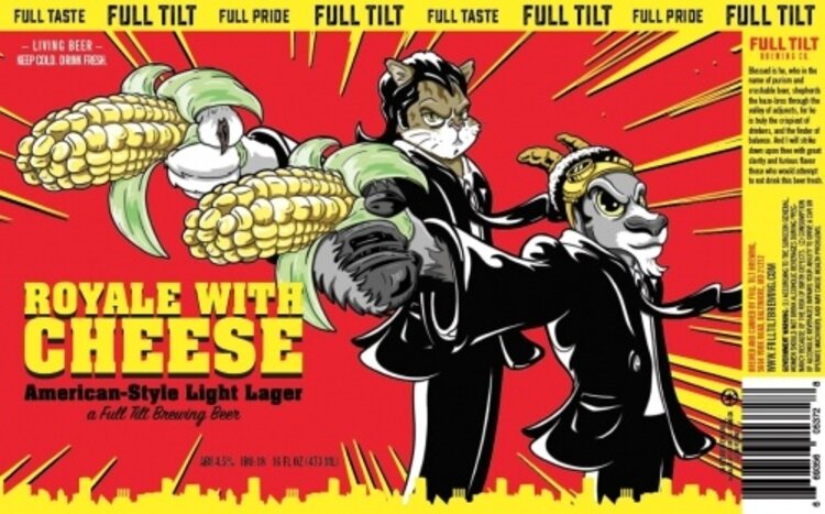 Full Tilt Royale With Cheese Lager