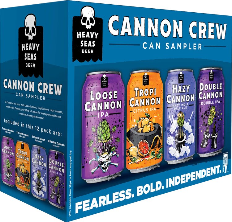 Heavy Seas Cannon Crew IPA 12-Pack