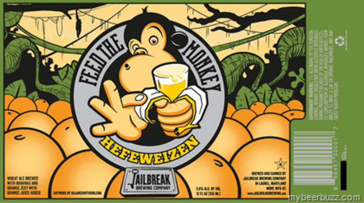 Jailbreak Feed the Monkey Hefeweizen 6-Pack