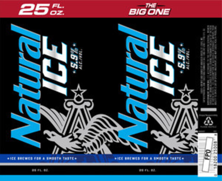 Natural Ice 25oz Cans