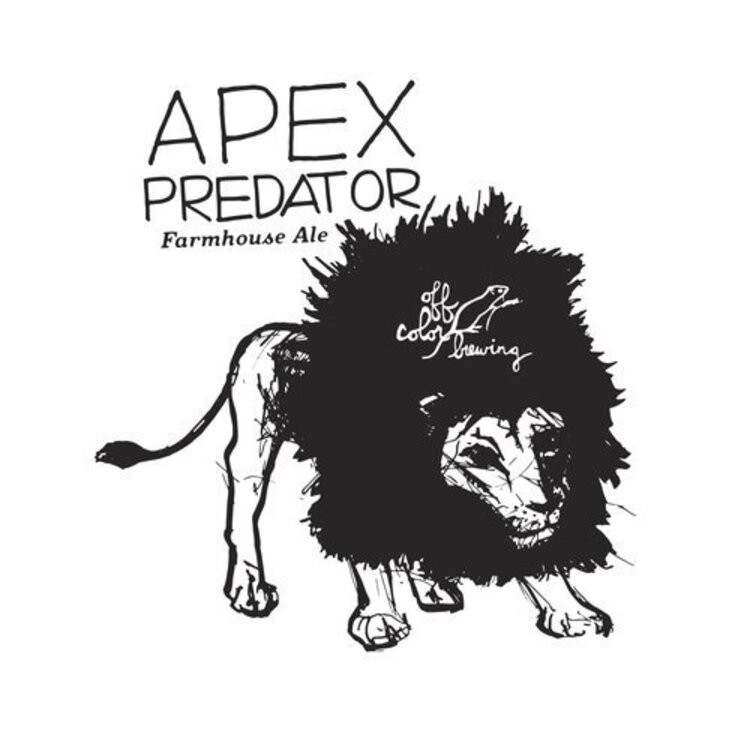 Off Color Apex Predator Farmhouse Ale