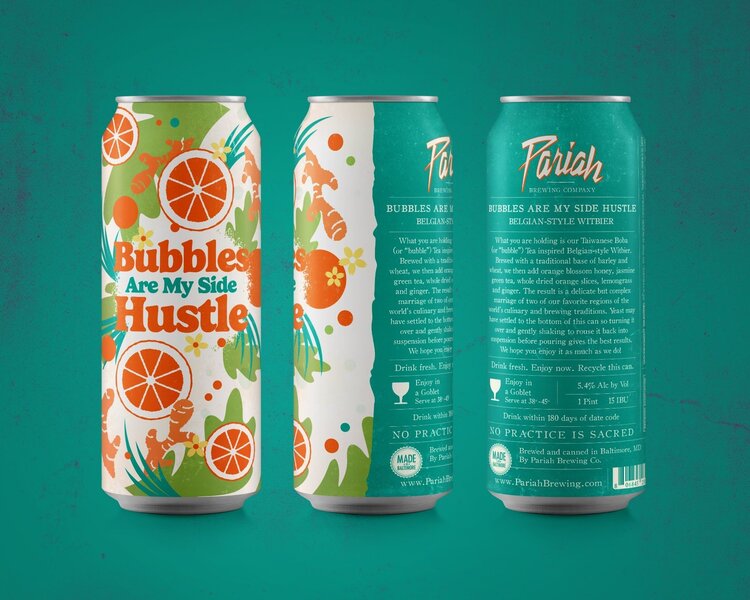 Pariah Bubbles Are My Side Hustle Belgian-Style Witbier