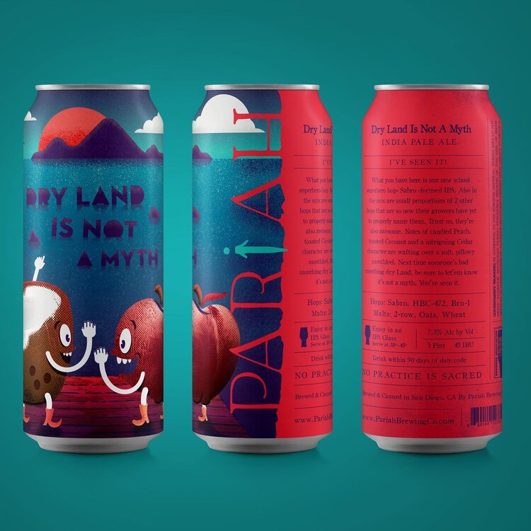 Pariah Dry Land Is Not A Myth IPA
