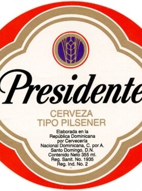Presidente Pilsner 6-Pack