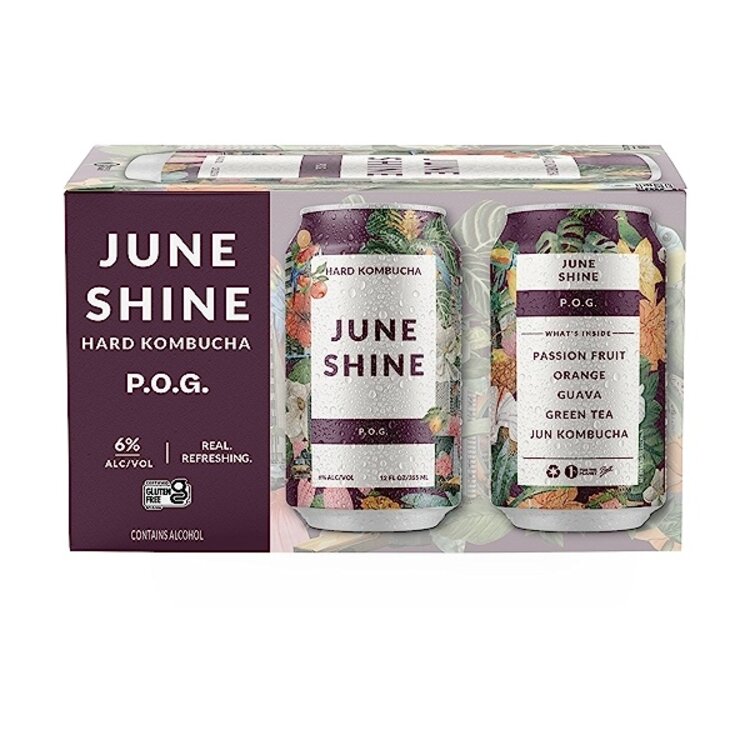 JuneShine Hard Kombucha 6-Pack
