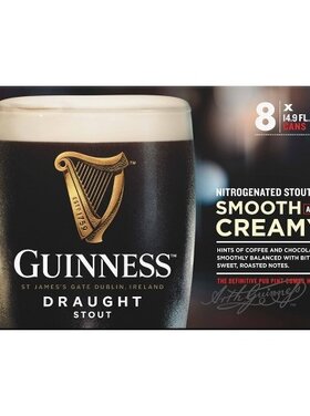 Guinness Draught Stout 8-Pack Cans