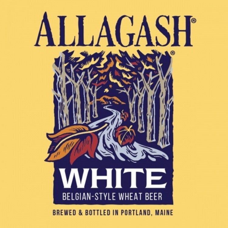 Allagash White Belgian-Style Wheat Beer 6-Pack Bottles
