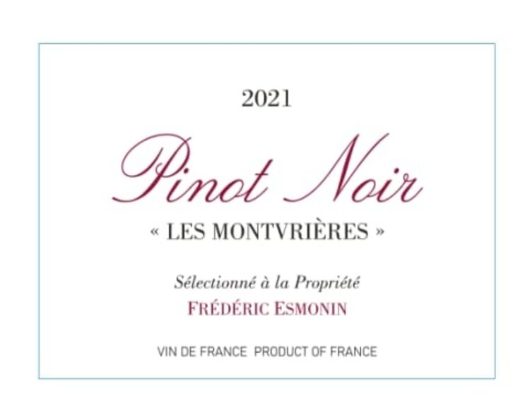 Frederic Esmonin Les Montvrieres Pinot Noir 2021