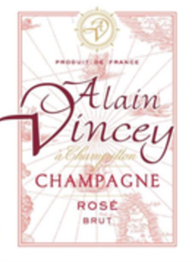 Alain Vincey Brut Rose Champagne NV
