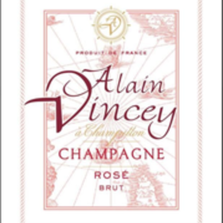 Alain Vincey Brut Rose Champagne NV