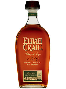 Elijah Craig Rye
