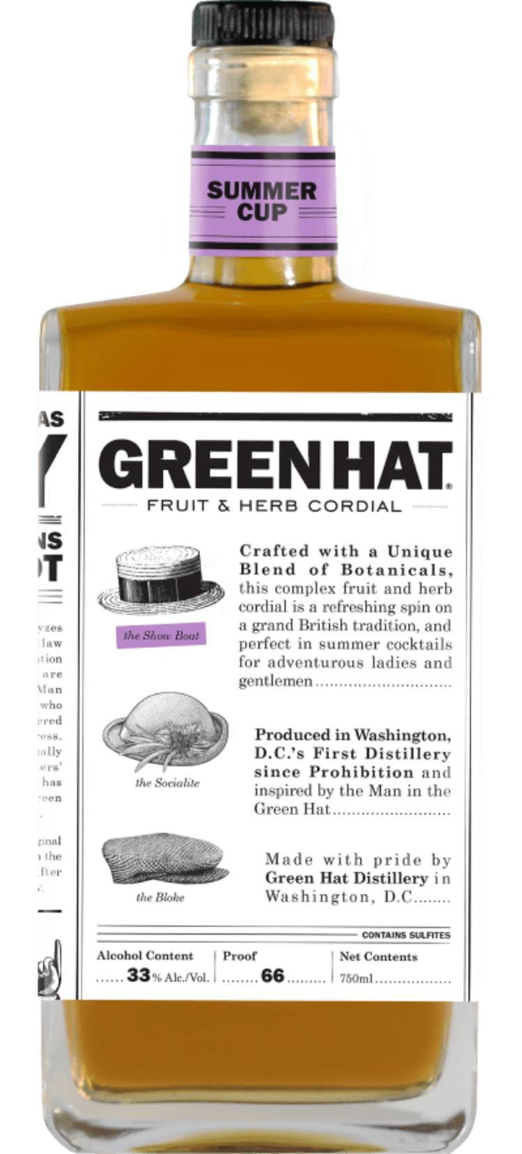 Green Hat Summer Cup Gin