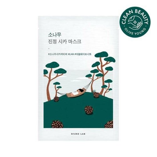 Round Lab Pine Calming Cica Mask Sheet 27mL*1p Round Lab Pine Calming Cica Mask Sheet 27mL*1p
