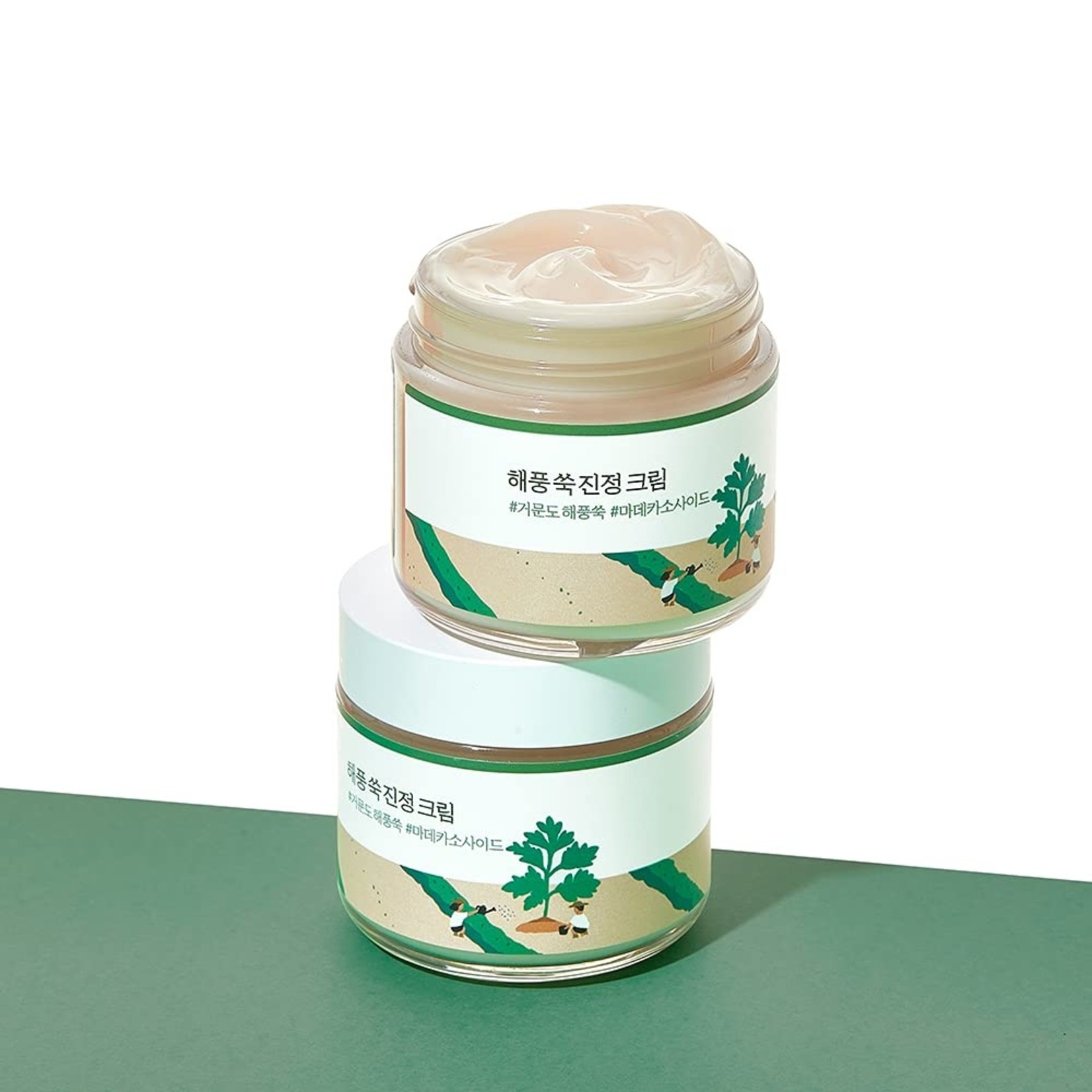 Round Lab Mugwort Calming Cream 80mL