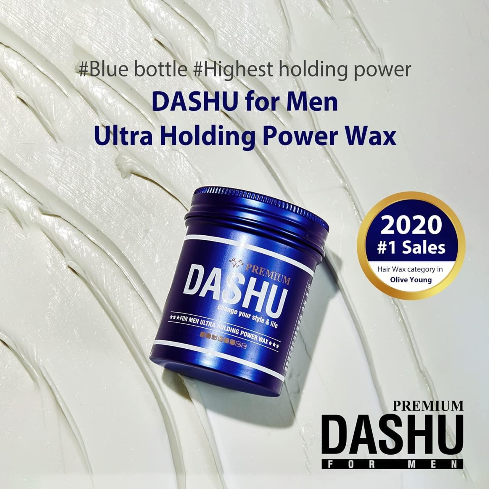 DASHU For Men Ultra Holding Power Wax 100mL