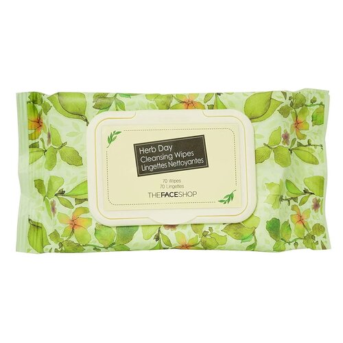 THE FACE SHOP Herb Day Cleansing Tissue 70 Sheets