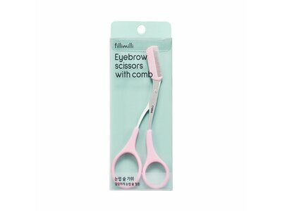 FILLIMILLI Eyebrow Scissors with Comb