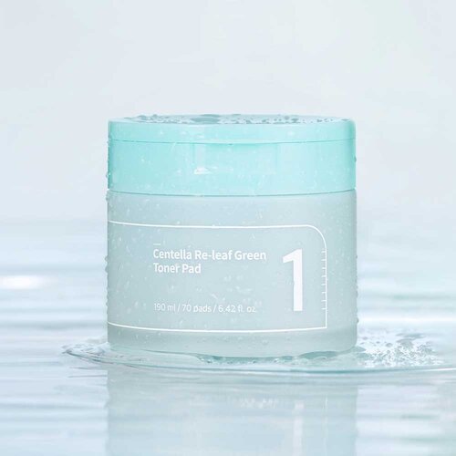 numbuz:n No.01 Centella Re-Leaf Green Toner Pad 70p numbuz:n No.01 Centella Re-Leaf Green Toner Pad 70p