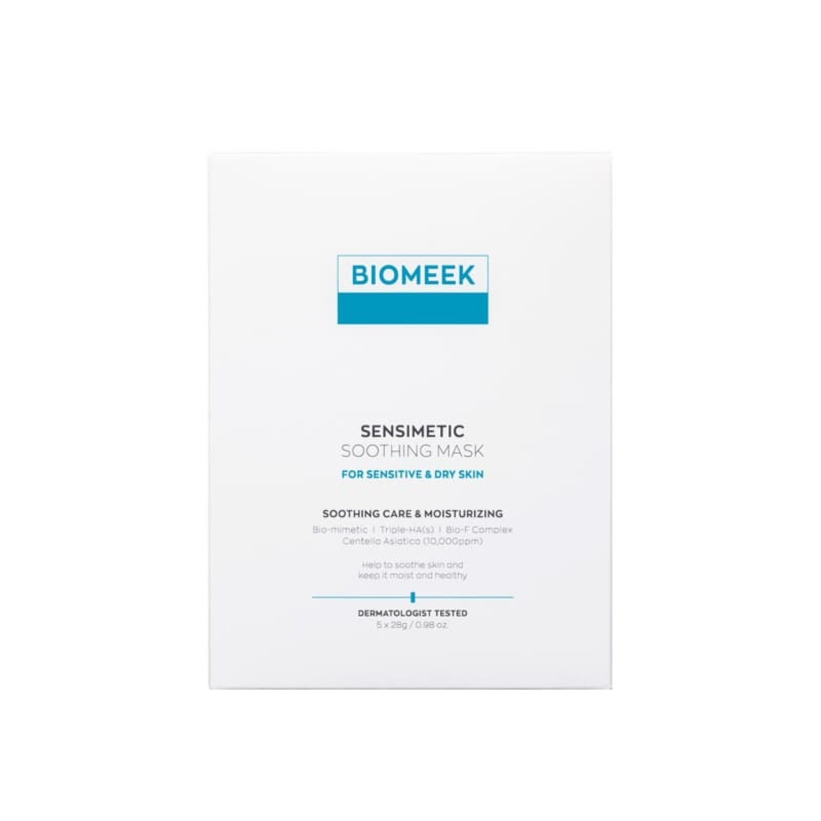 BIOMEEK Sensimetic Soothing Mask 5pcs