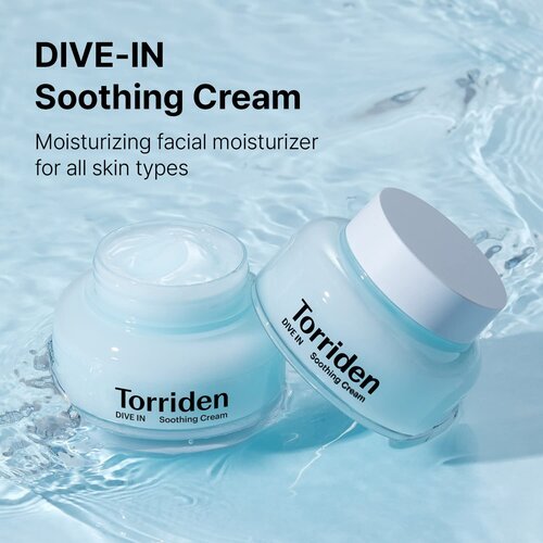Torriden Dive-In Low Molecular Hyaluronic Acid  Soothing Cream 100mL