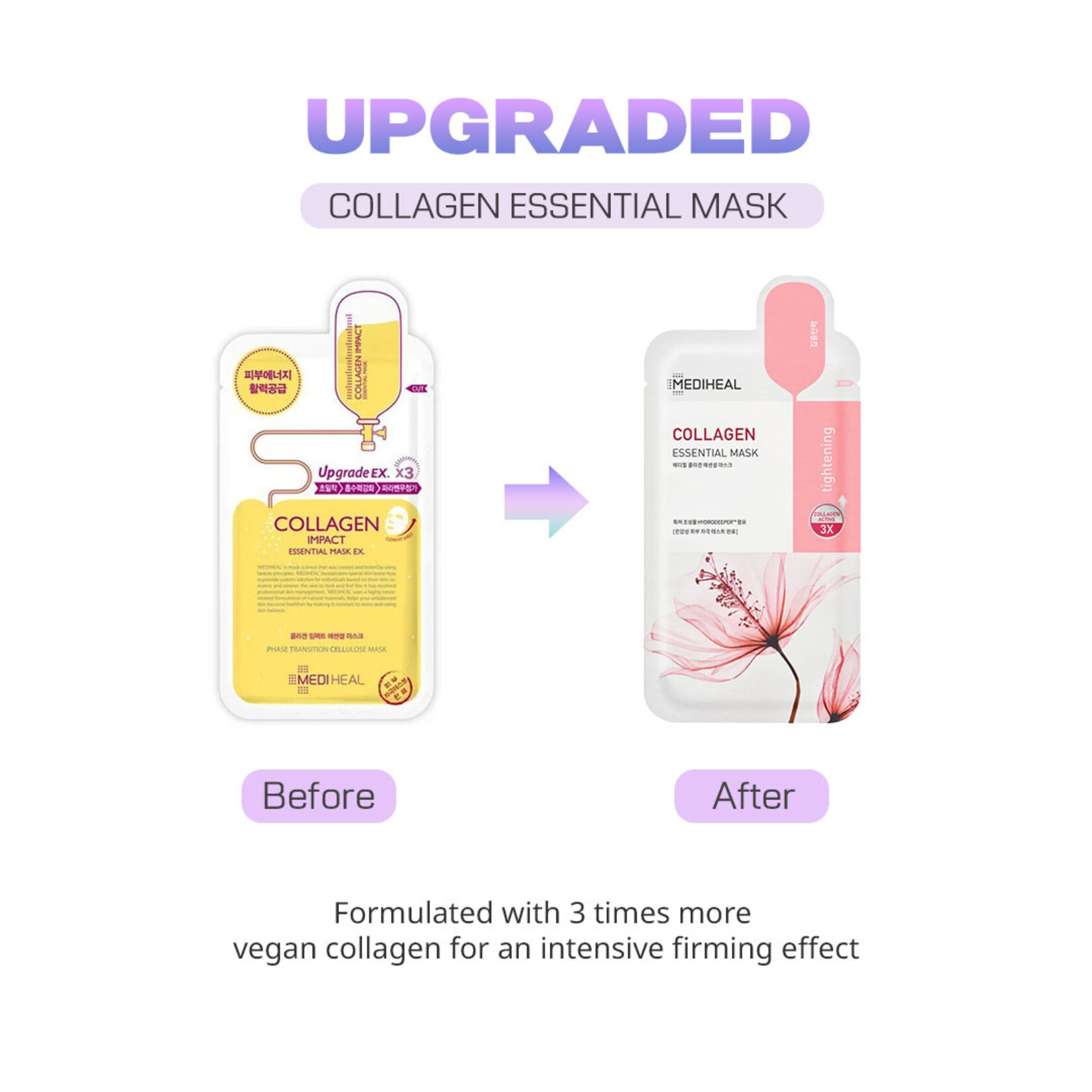 MEDIHEAL Collagen Essential Mask 24g*10p