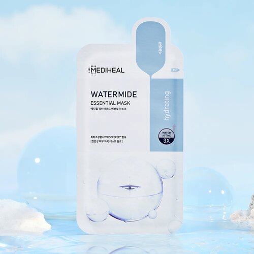MEDIHEAL Hyaluronate Watermide Essential Mask 24g*10p MEDIHEAL Hyaluronate Watermide Essential Mask 24g*10p