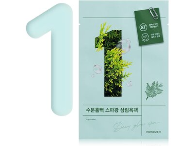 numbuz:n No.01 Dewy Glow Spa Sheet Mask 1pc