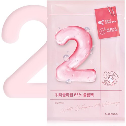 numbuz:n No.02 Water Collagen 65 Voluming Mask 1pc numbuz:n No.02 Water Collagen 65 Voluming Mask 1pc