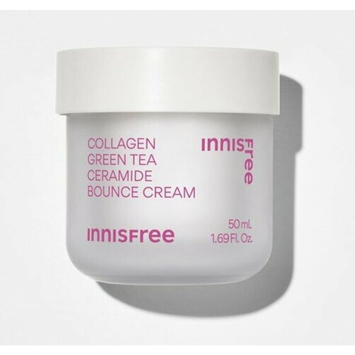 INNISFREE Collagen Green Tea Ceramide Bounce Cream 50mL INNISFREE Collagen Green Tea Ceramide Bounce Cream 50mL
