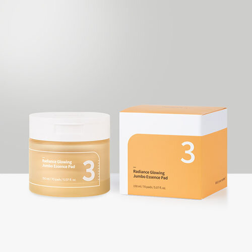numbuz:n No.03 Radiance Glowing Jumbo Essence Pad 150ml / 70pads