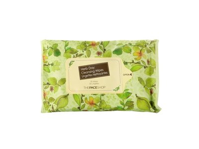 THE FACE SHOP Herb Day Cleansing Tissue 20 Sheets THE FACE SHOP Herb Day Cleansing Tissue 20 Sheets