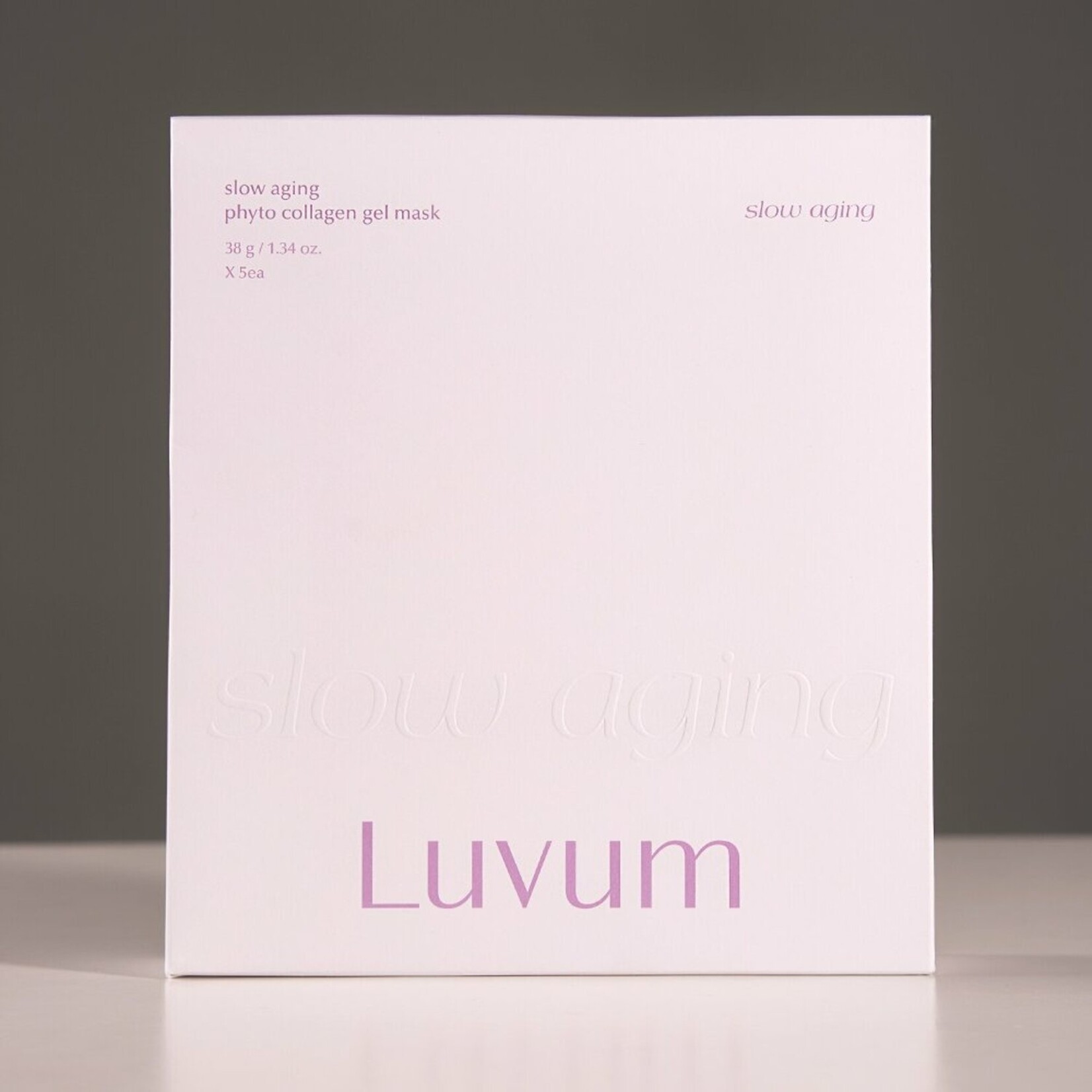 LUVUM Slow Aging Phyto Collagen Gel Mask 5pcs
