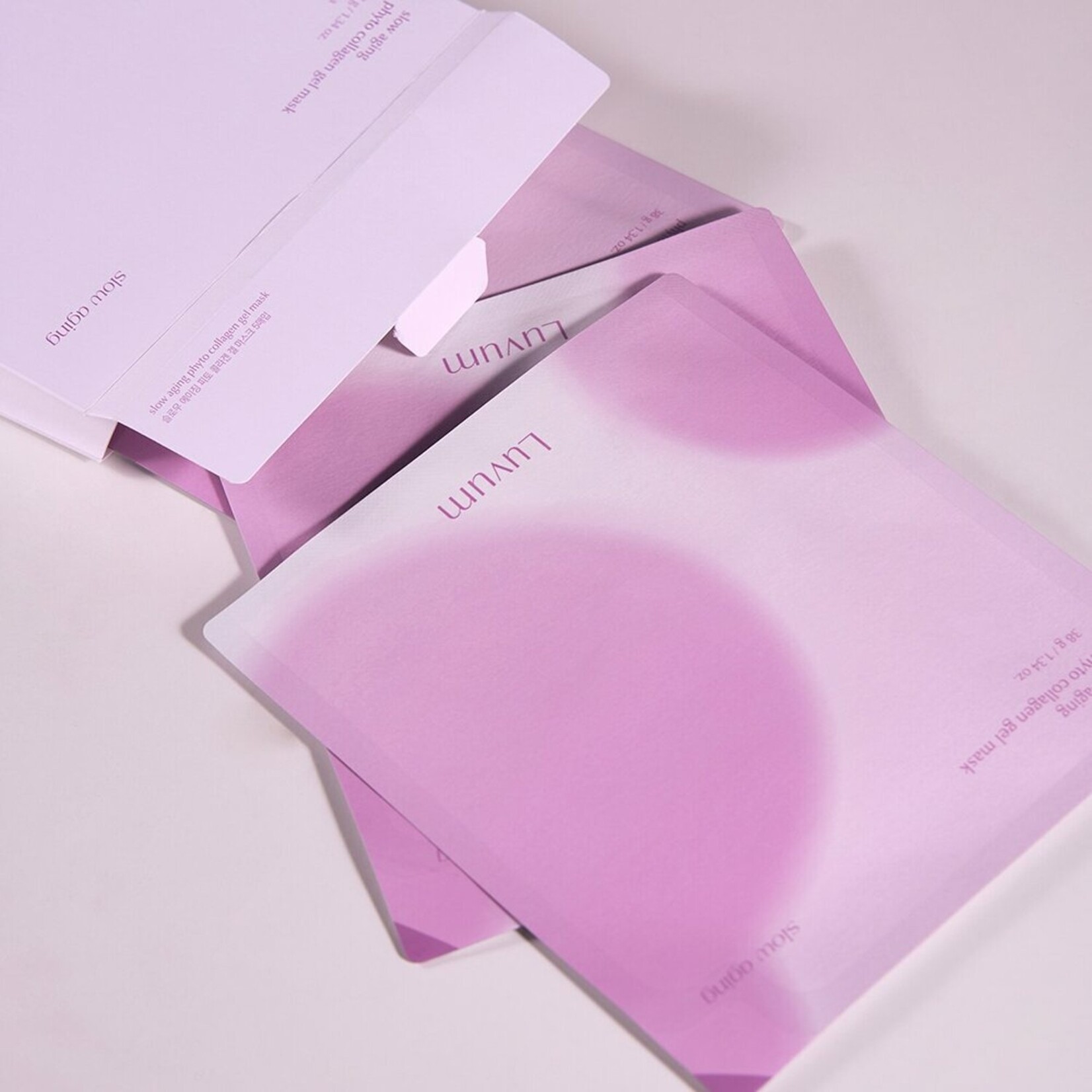 LUVUM Slow Aging Phyto Collagen Gel Mask 5pcs