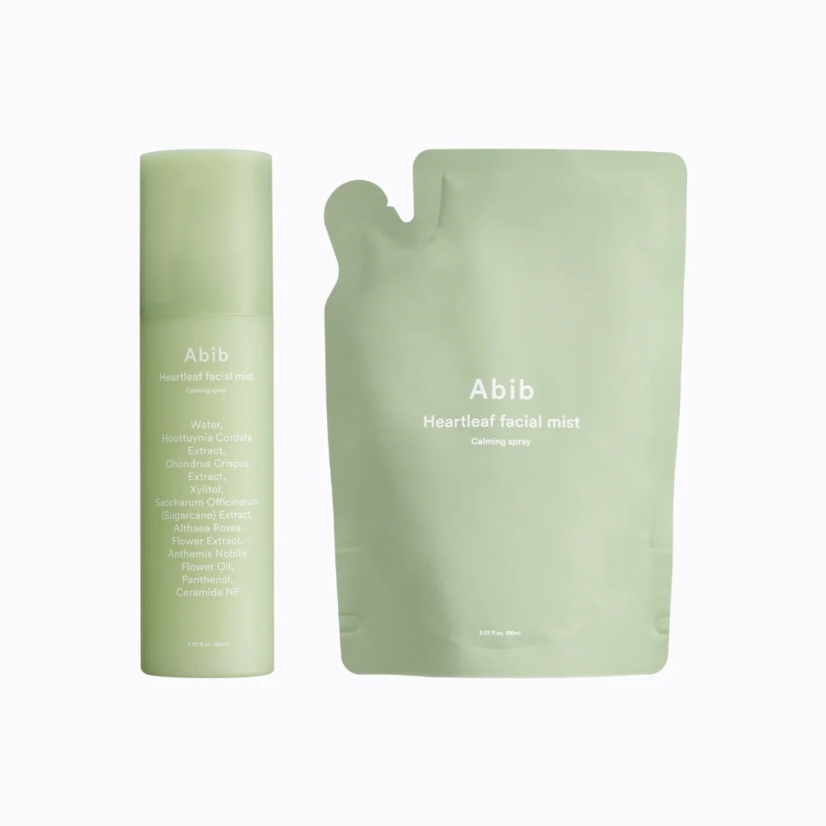 Abib Heartleaf Facial Mist Calming Spray Set (150mL+150mL)