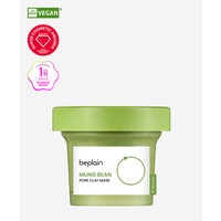 Mung Bean Pore Clay Mask  Set (120mL+12mL*4)