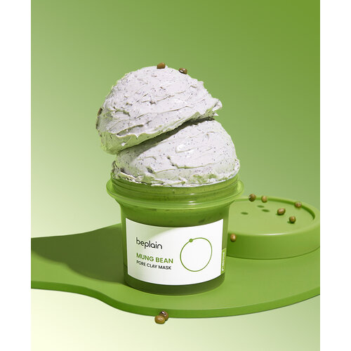 beplain Mung Bean Pore Clay Mask  Set (120mL+12mL*4) beplain Mung Bean Pore Clay Mask  Set (120mL+12mL*4)
