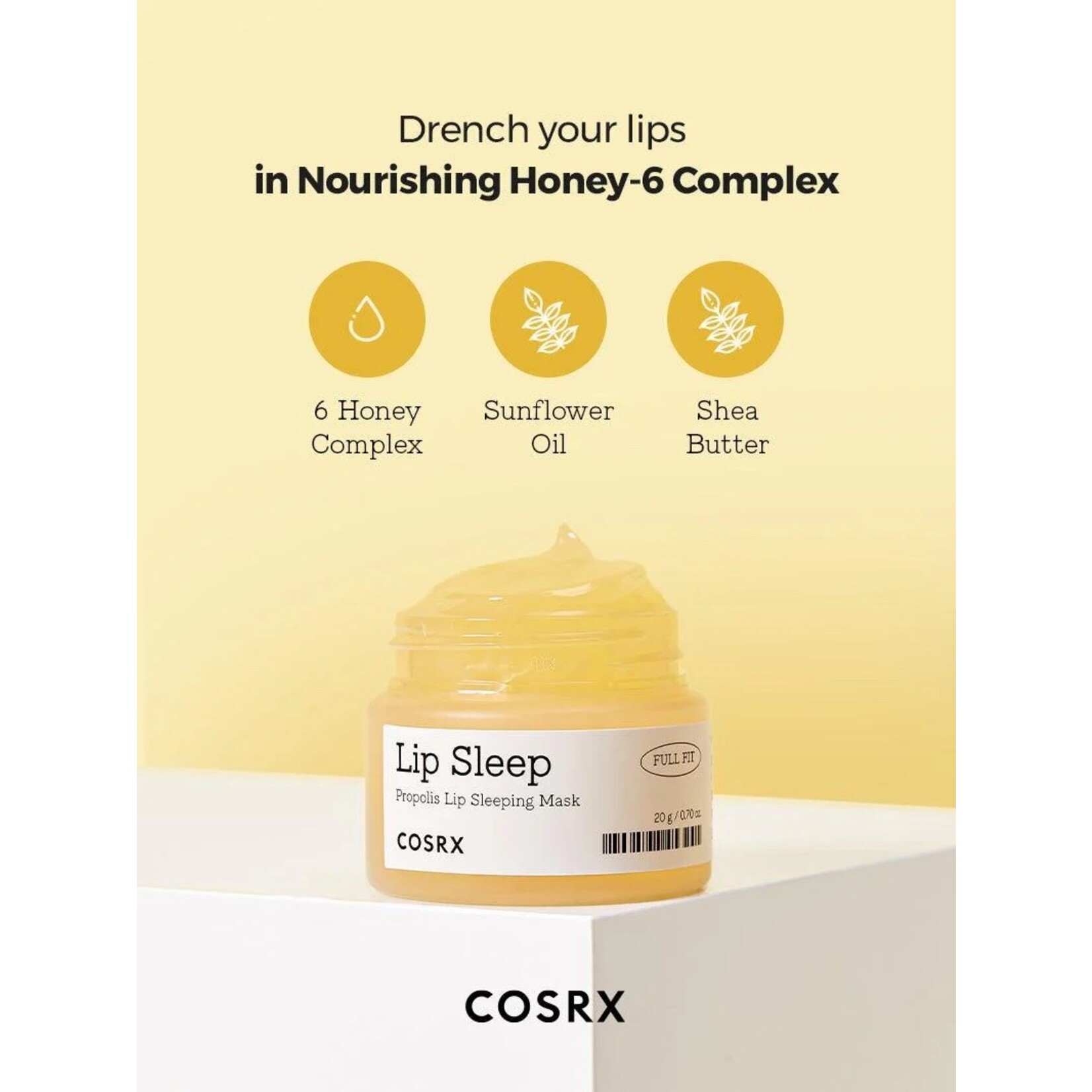 COSRX Full Fit Propolis Lip Sleeping Mask 20g