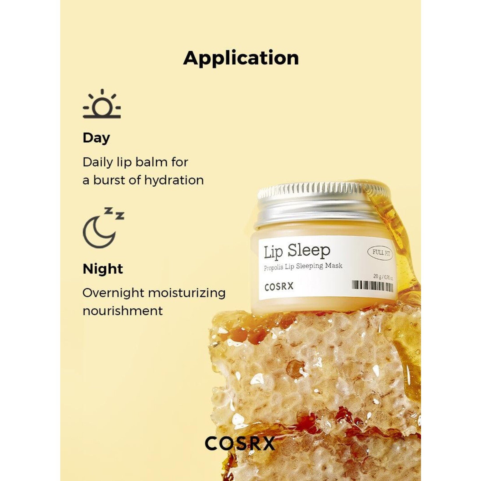 COSRX Full Fit Propolis Lip Sleeping Mask 20g