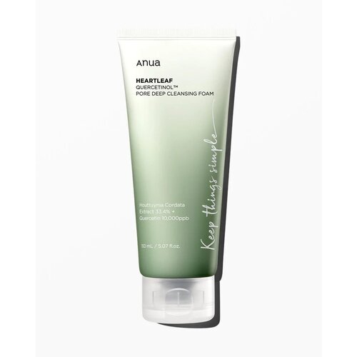ANUA Heartleaf Quercetinol Pore Deep Cleansing Foam 150mL ANUA Heartleaf Quercetinol Pore Deep Cleansing Foam 150mL