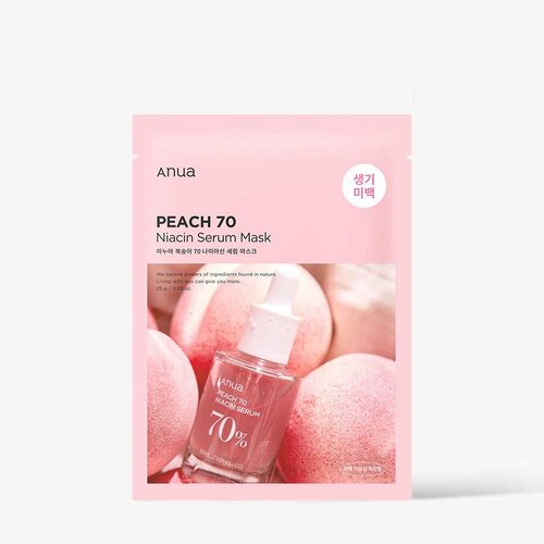 ANUA Peach 70 Niacin Serum Mask 1pc