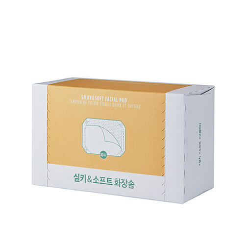 THE FACE SHOP Daily Beauty Tools Silky & Soft Cotton Pad 80pcs THE FACE SHOP Daily Beauty Tools Silky & Soft Cotton Pad 80pcs