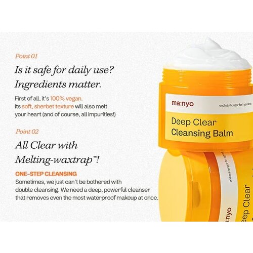 Ma:nyo Deep Clear Cleansing Balm 132mL