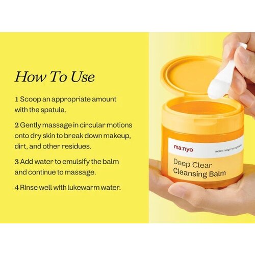 Ma:nyo Deep Clear Cleansing Balm 132mL