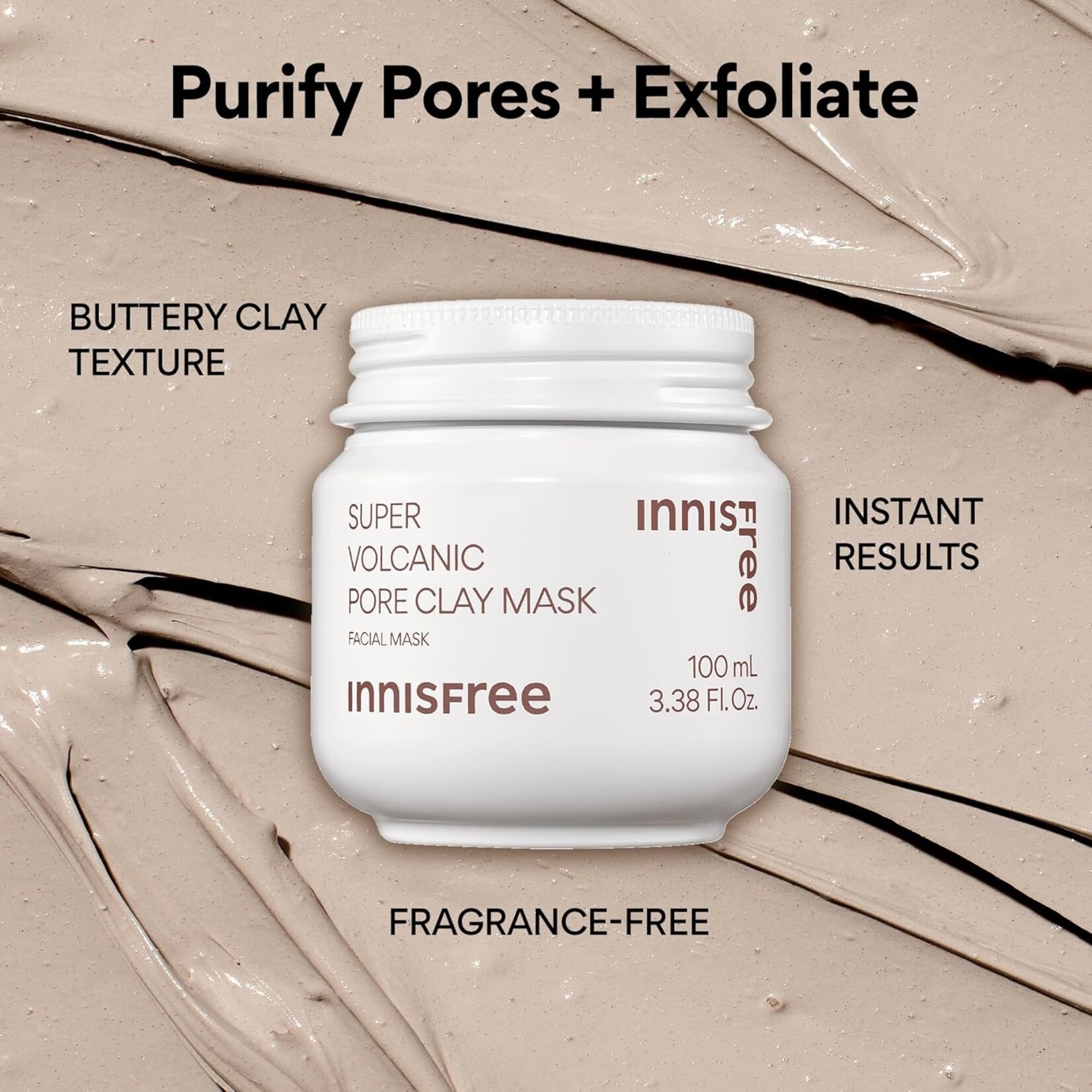 INNISFREE Super Volcanic Pore Clay Mask 100mL