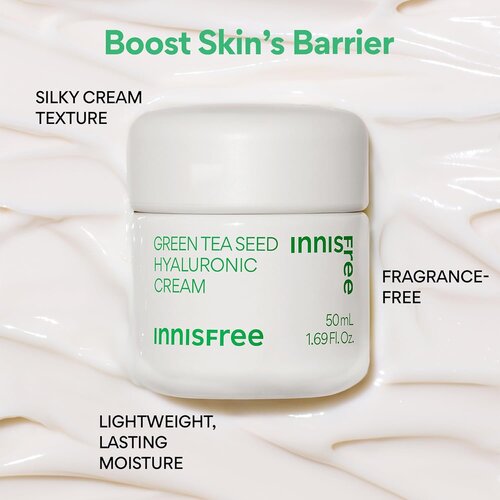INNISFREE Green Tea Seed Hyaluronic Cream 50mL INNISFREE Green Tea Seed Hyaluronic Cream 50mL